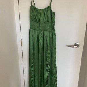 Emerald green formal dress